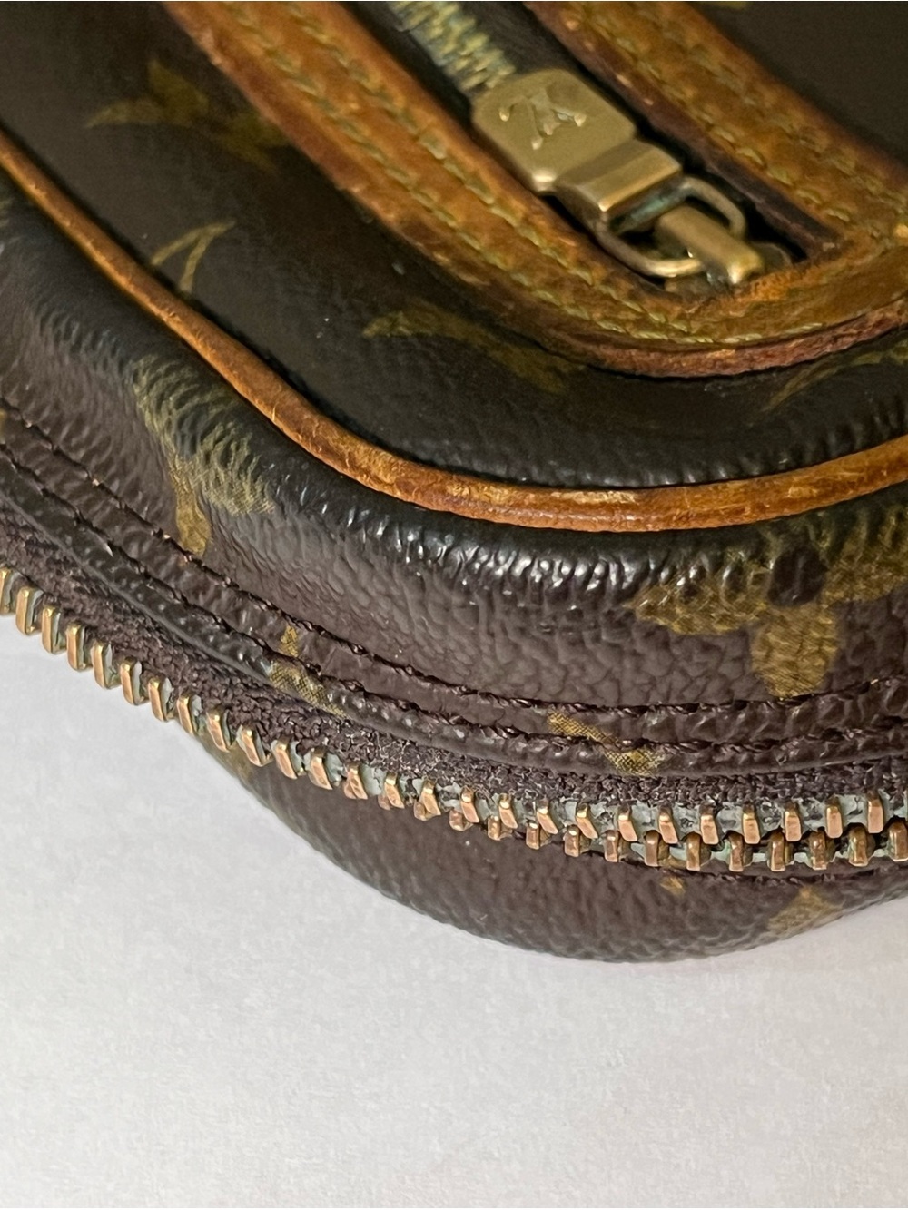 Vintage Auth Louis Vuitton Marly Dragonne GM Monogram Clutch Wristlet 1993 🇫🇷 - Picture 7 of 13